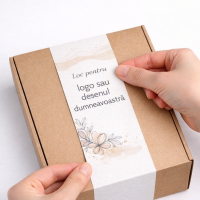 Этикетка 10X31 см персонализированная