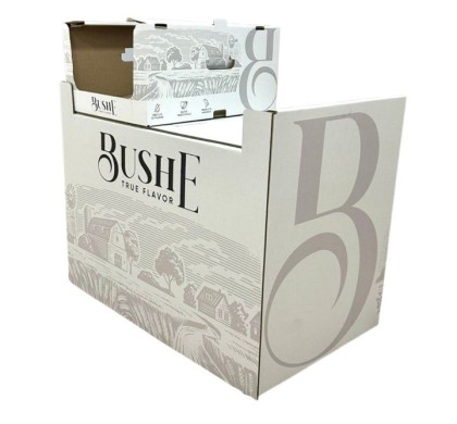 Стенд из гофрокартона небольшой