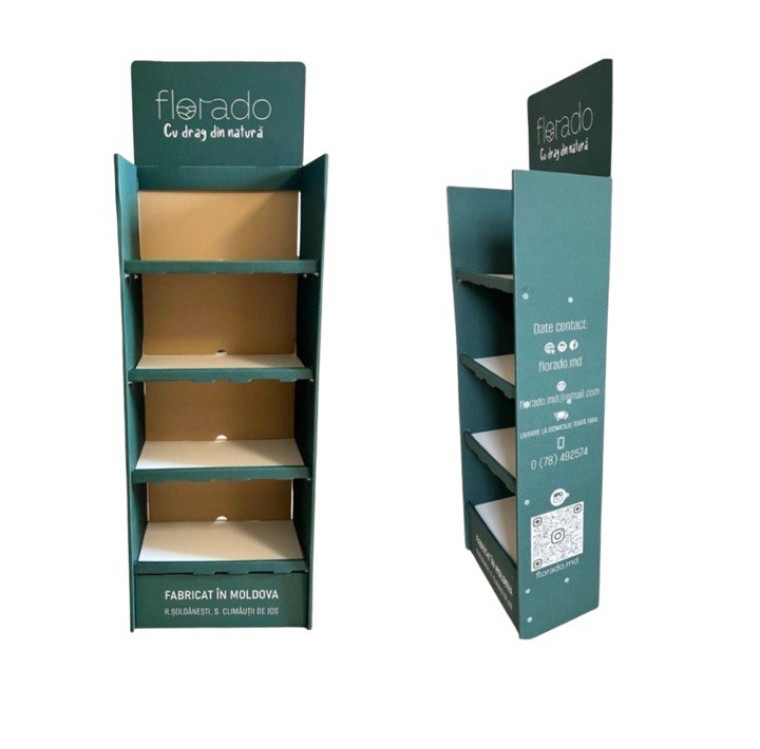 Stand din carton ondulat universal