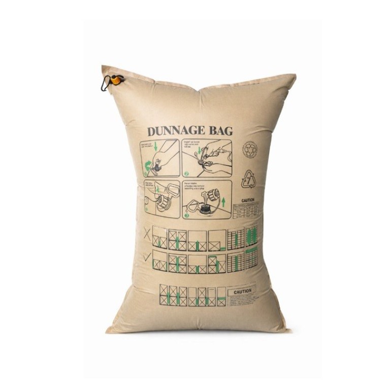 Pungi din hărtie conflabile pu umplerea spațiilor la transportare 800mmx1200mm