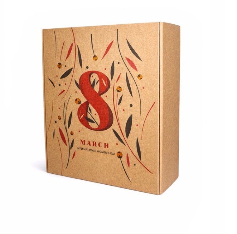 картонные коробки 320X275X100 '8 March'