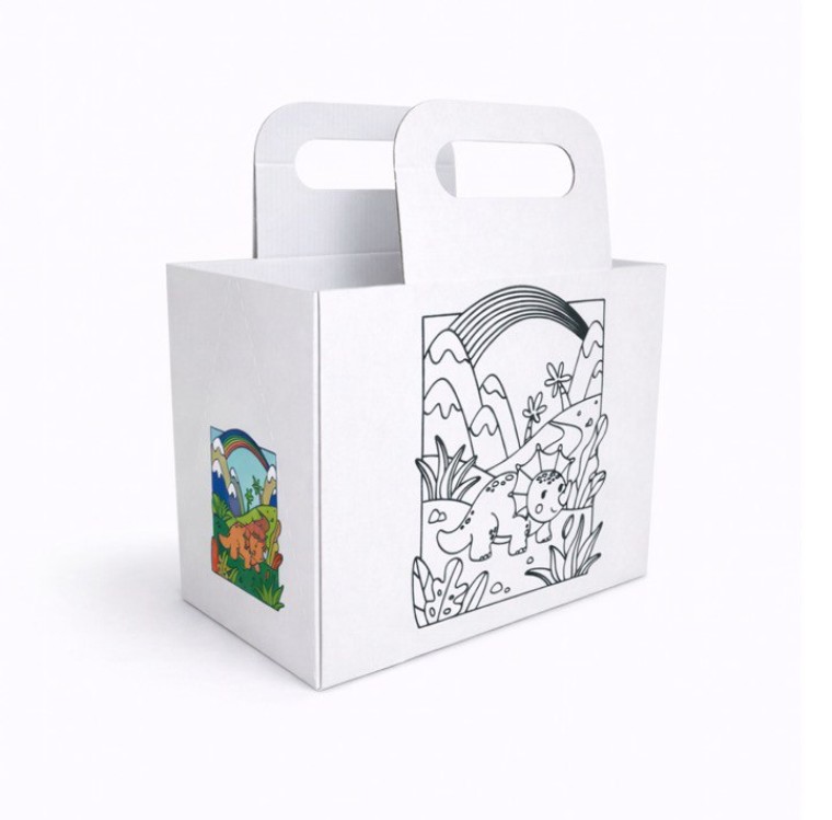 Genti de colorat 250X150X200 'Dinozauri' 