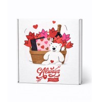 картонные коробки 320X275X100 Always yours